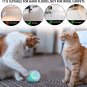 Interactive Cat Toys Ball, Automatic 360° Self-Rotating Rolling Ball with USB Re