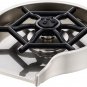 Beati Brushed Nickel Glass Rinser for Kitchen Sinks,Cup Baby Bottles Washer Clea