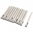 12Pack 6MM Diamond Coated Drill Bits Hole Saw Set,Long Life Hole Saw Kit for Gla