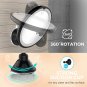 10X Magnifying Lighted Makeup Mirror with Touch Control, Powerful Locking Suctio