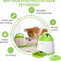 Treat Dispenser Dog Toys, Automatic Pet Feeder with Dual Power Supply and Remote
