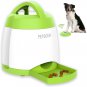 Treat Dispenser Dog Toys, Automatic Pet Feeder with Dual Power Supply and Remote
