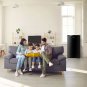 3.2 Cu.Ft Mini Fridge with Freezer, Single Door, Adjustable Thermostat, Refriger