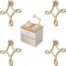 Chinese Knot Cabinet Knobs, Retro Drawer Pulls for Dresser Cupboard Closet Wardr