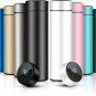 8 Pcs Smart Water Bottles with Digital Temperature Display Tea Infuser Bottle LE