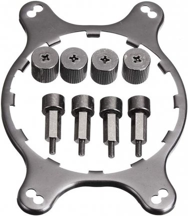 AM4 AMD Mounting Bracket Cool Water Series Kit for Hydro H45 H55 H60 H75(Silver)