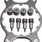 AM4 AMD Mounting Bracket Cool Water Series Kit for Hydro H45 H55 H60 H75(Silver)