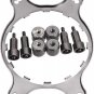 AM4 AMD Mounting Bracket Cool Water Series Kit for Hydro H45 H55 H60 H75(Silver)