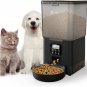 Automatic Cat Feeders, 5.6L Cat Food Dispenser up to 20, 4 Meals per Day, Pet Dr