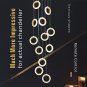 12 Rings Staircase Chandelier,Gold Modern Crystal Led Chandelier,Dimmable High C