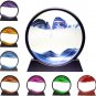 3D Dynamic Moving Sand,Flowing Sand Painting 3D Hourglassï¼ŚRound Natural Landscap