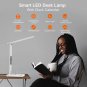 Desk Lamp, LED Desk Lamp with Wireless Charger, USB Charging Port, Table Lamp wi