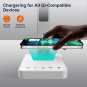 Desk Lamp, LED Desk Lamp with Wireless Charger, USB Charging Port, Table Lamp wi