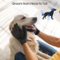 Pet Hair Remover Glove - Gentle Pet Grooming Glove Brush - Deshedding Glove - Ma