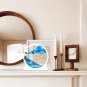 Moving Sand Art Christmas Gift - 3D Deep Sea Sandscape in round Glass Flowing Sa