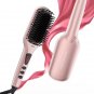 Pro Ceramic Ionic Hair Straightener Brush for Home Salon | MCH Fast 20S Heating