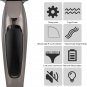 Electric Hair Clipper Kit, Portable Electric Hair Clipper USB Rechargeable Hair