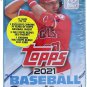 2021 Topps Series 1 Baseball Factory Sealed Mike Trout Tin Box 75 Cards Includes