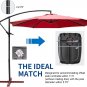 Wheeled Weight Base, for Universal Patio Cantilever Offset Umbrella, 210 Lbs San