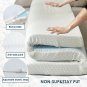 3 Inch Gel Infused Memory Foam Mattress Topper King Size, High Density Cooling V