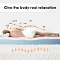 3 Inch Gel Infused Memory Foam Mattress Topper King Size, High Density Cooling V