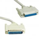 Parallel Printer Cable DB25 Male to DB25 Female, 6FT, 25 Pins Printer Cable Para