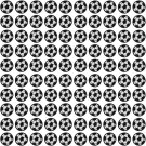 100Pcs Embroidery Patches, 3Cm 1.2In Soccer Ball Pattern Applique Hand Made Sewi