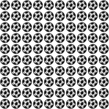 100Pcs Embroidery Patches, 3Cm 1.2In Soccer Ball Pattern Applique Hand Made Sewi
