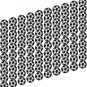 100Pcs Embroidery Patches, 3Cm 1.2In Soccer Ball Pattern Applique Hand Made Sewi