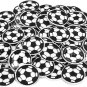 100Pcs Embroidery Patches, 3Cm 1.2In Soccer Ball Pattern Applique Hand Made Sewi