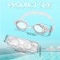 12 Pack Goggles Bulk Goggles Unisex Adult Swim Goggles Adult Swimming Goggles Mi