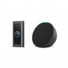 Ring Video Doorbell Wired Bundle with Echo Pop