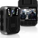 Body Camera with Audio,2.0In LCD,1080P Body Worn Cam with Loop Recording Time St
