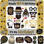 60Th Birthday Inflatable Photo Booth Selfie Frame & Props Set Giant Selfie Photo