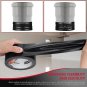 Black Duct Tape Heavy Duty Waterproof Roll, 1.88 Inch X 20 Yards X 4 Rolls, Ultr