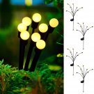 ARGANOL Solar Powered Firefly Lights Outdoor Waterproof 4-Pack, Swaying as Wind