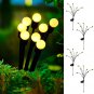 ARGANOL Solar Powered Firefly Lights Outdoor Waterproof 4-Pack, Swaying as Wind