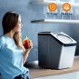 Countertop Nugget Ice Maker, Pebble Ice Maker Machine, 30Lbs per Day, 2 Ways Wat