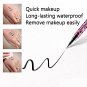 |4D Silk Fiber Mascara & Eyeliner Set, Smudge-Proof, Waterproof, Thickening Eyes