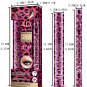 |4D Silk Fiber Mascara & Eyeliner Set, Smudge-Proof, Waterproof, Thickening Eyes