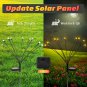 Ladiwanka Firefly Lights Solar Outdoor, 6 Packs Solar Powered Firefly Lights,10