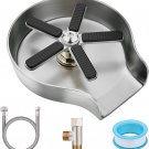 Metal Kitchen Sink Glass Rinser, Faucet Glass Rinser for Kitchen Sinks Stainless