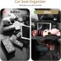 Car Backseat Organizer with Tablet Holder,6 Storage Pockets Car Storage Organize