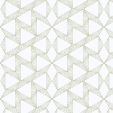 Green Geometric Wallpaper Peel and Stick Wallpaper Triangles Removable Self Adhe
