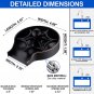 2023 Newest Metal Glass Rinser for Kitchen Sink - 360° Rotary Cup Washer, Faucet
