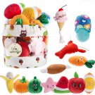 Nocciola Dog Squeaky Toys Cute Plush Small Dog Toys for Small Medium Large Dogs,