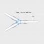 ANPTGHT 5/8" Hose Barb Fitting Equal Barbed Y Shaped 3 Way Plastic Tubing Joint