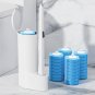 Disposable Toilet Brush with 32 Toilet Brush Refills, Toilet Bowl Cleaner, Dispo