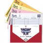 Royale Baseball/Softball Line-Up Cards - 15 Player - 30 Games - Carbonless 4 Par
