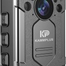 KP9 Body Camera - 1296P HD, 64G Memory, Night Vision, GPS, 12 Hours Battery Life